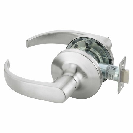 YALE COMMERCIAL Passage Pacific Beach Lever Grade 1 Cylindrical Lock, 693 Latch, and 497-114 Strike US26D 626 PB5401LN626